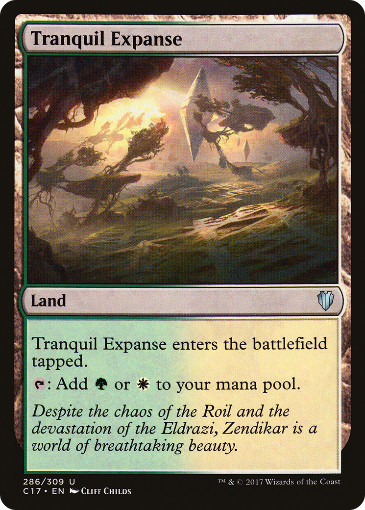 Tranquil Expanse (C17-286) - Commander 2017