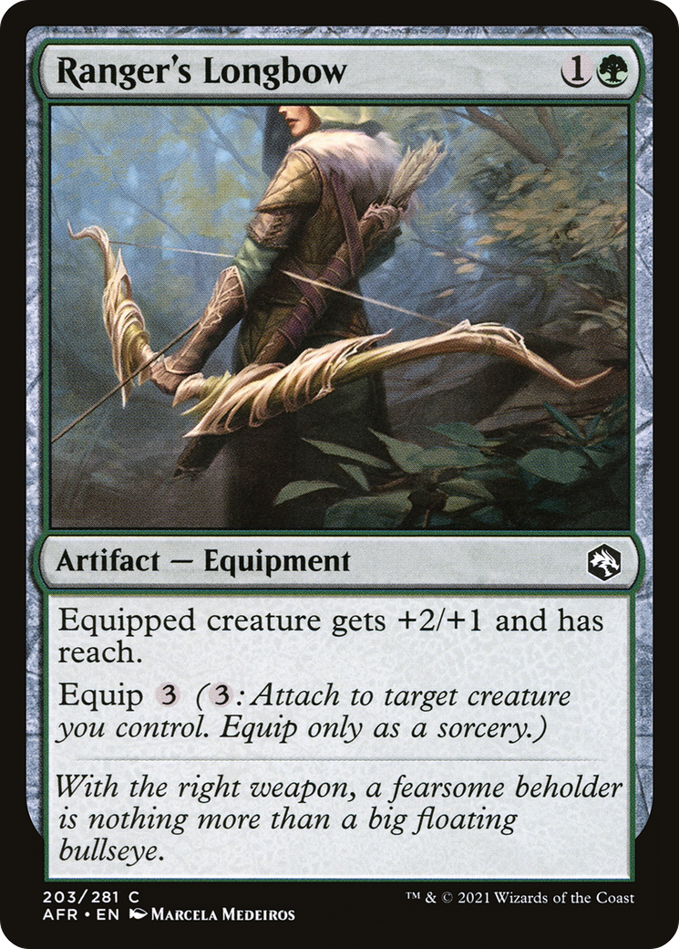 Ranger's Longbow (AFR-203) - Adventures in the Forgotten Realms Foil