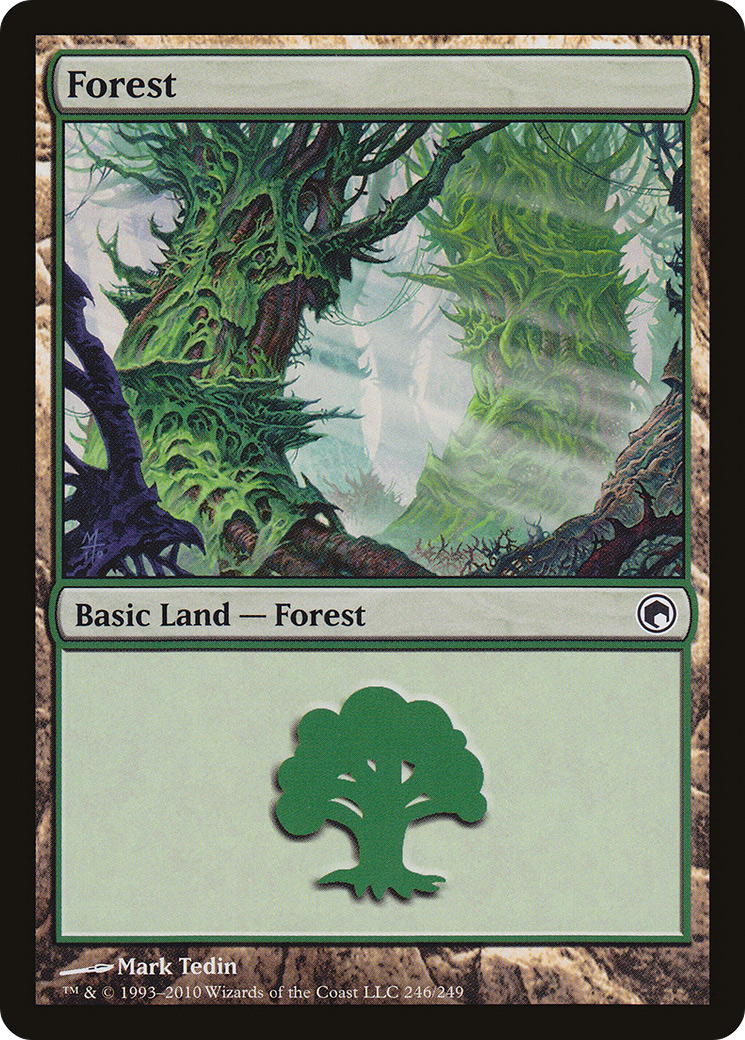 Forêt (SOM-246) - Cicatrices de Mirrodin Foil