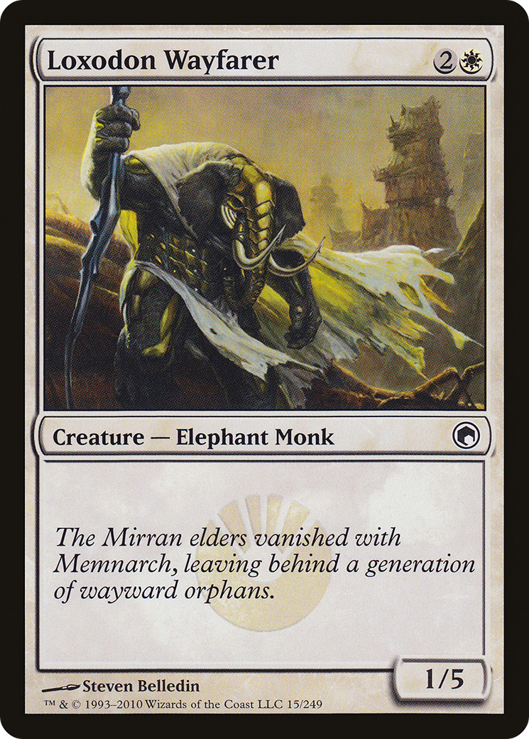 Loxodon Wayfarer (SOM-015) - Scars of Mirrodin Foil