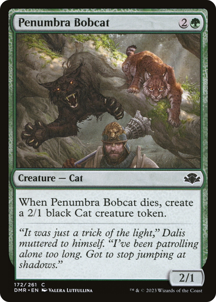 Penumbra Bobcat (DMR-172) - Dominaria Remastered Foil