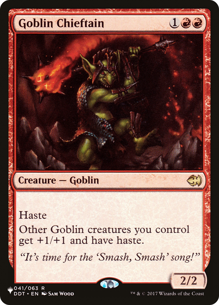 Goblin Chieftain (LIST-041/063) - The List