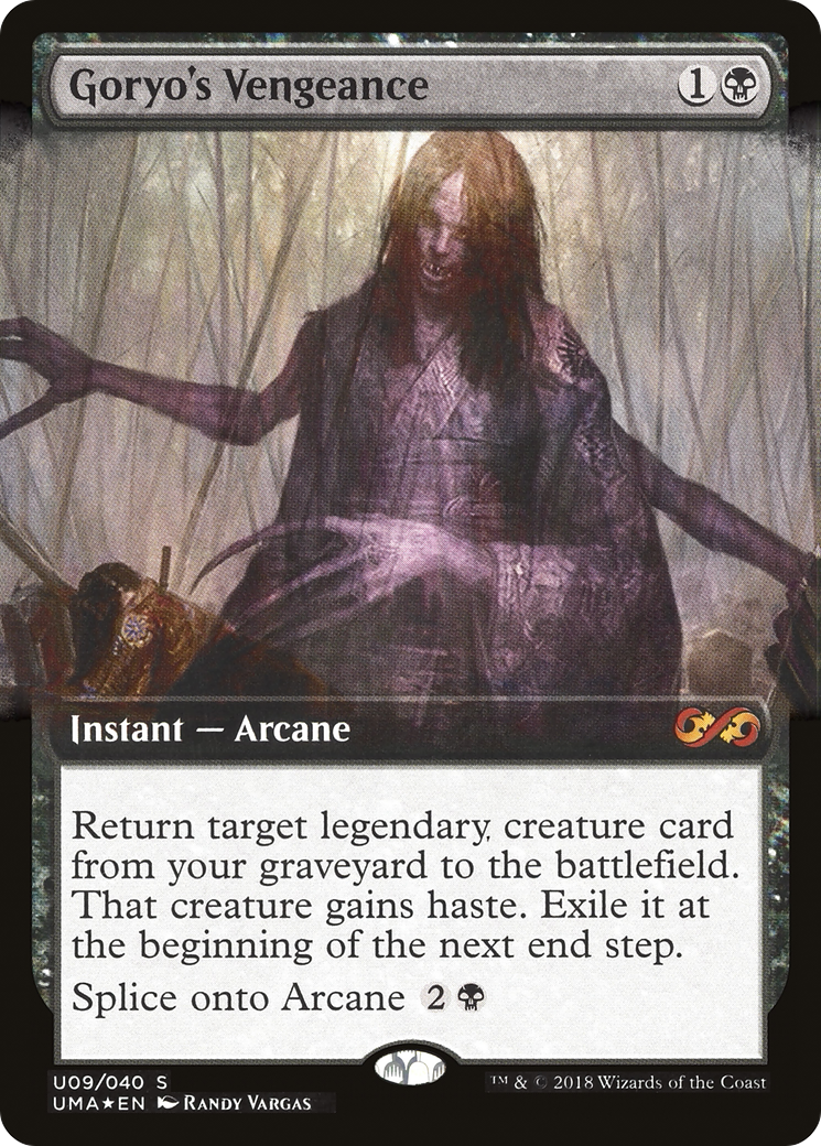 Goryo's Vengeance (UMA:BT-0U9) - Ultimate Box Topper: (Extended Art) Foil