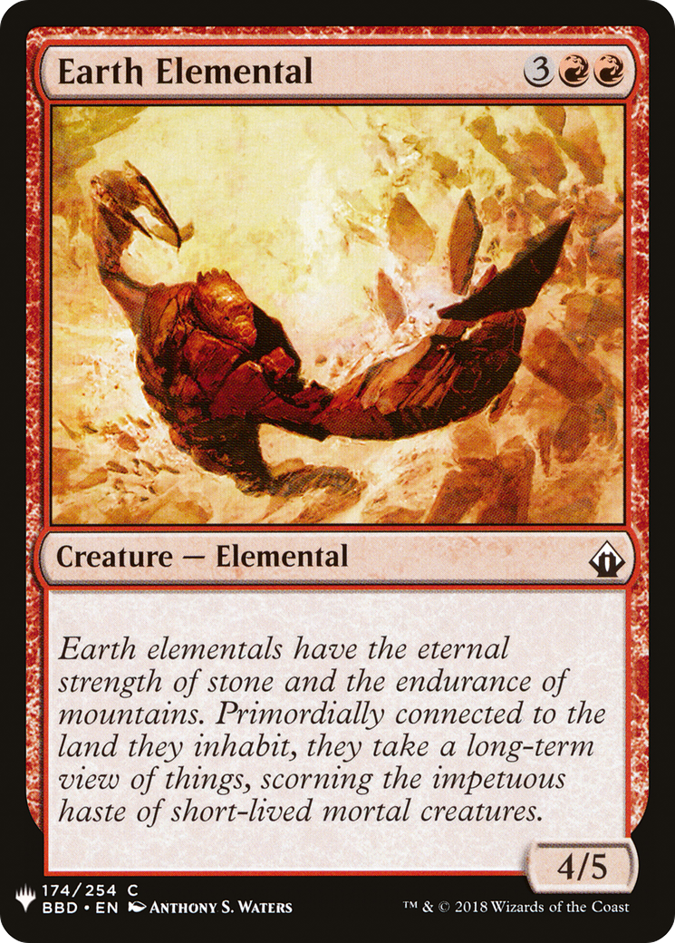 Earth Elemental (LIST-174) - The List