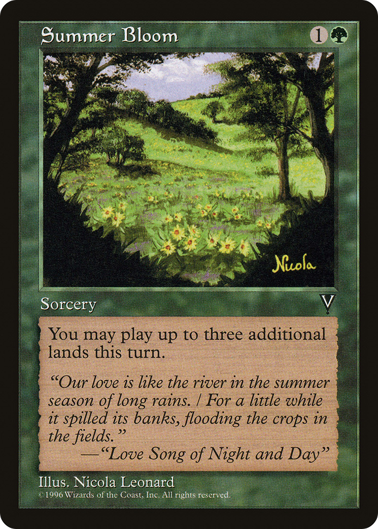 Floraison estivale (VIS-122) - Visions