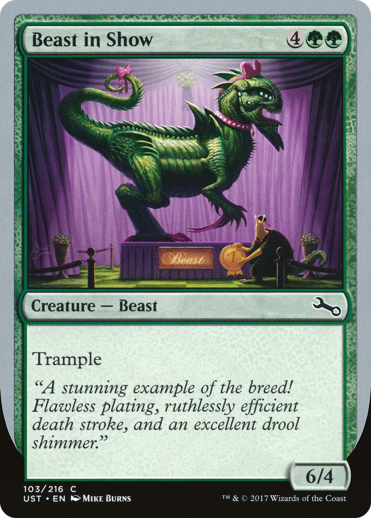 Bête en spectacle (UST-103A) - Instable