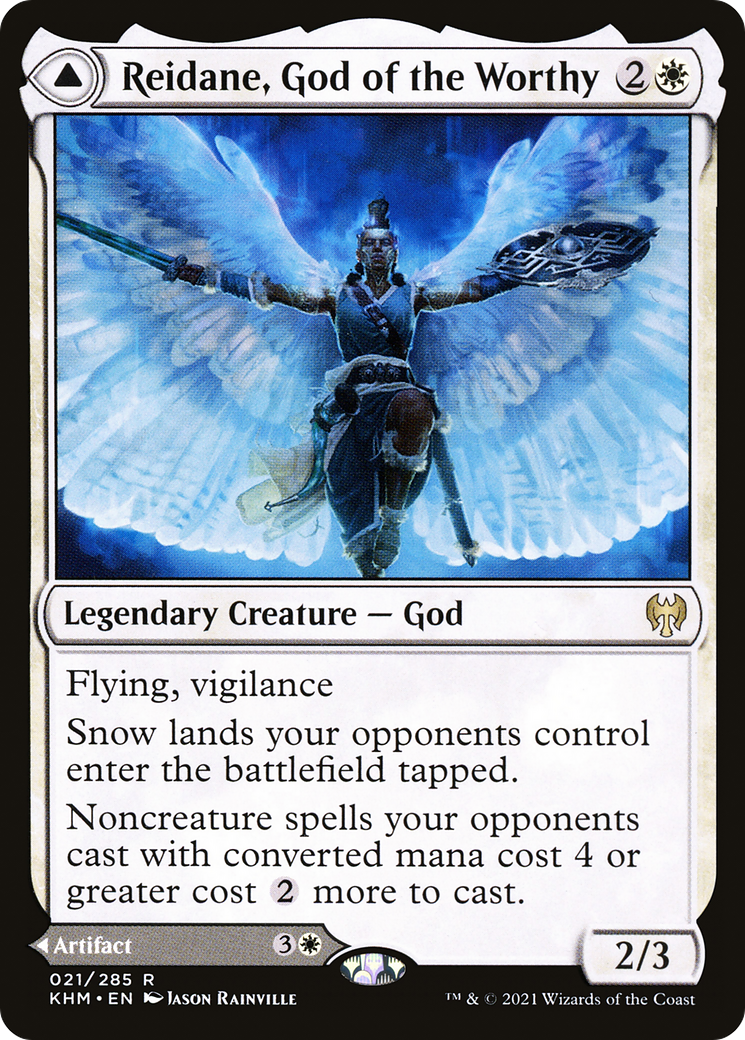 Reidane, God of the Worthy (KHM-021) - Kaldheim Foil