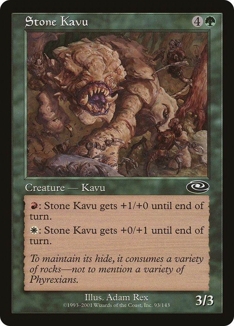Stone Kavu (PLS-093) - Changement de plan