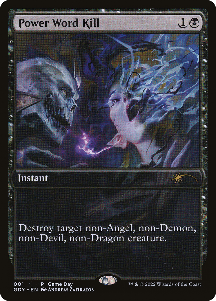Power Word Kill (GAME-001) - Game Day Promos