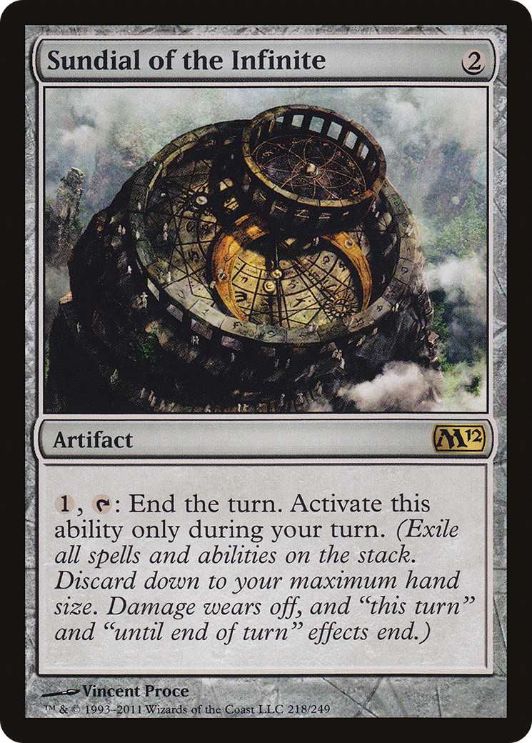 Sundial of the Infinite (M12-218) - Magic 2012