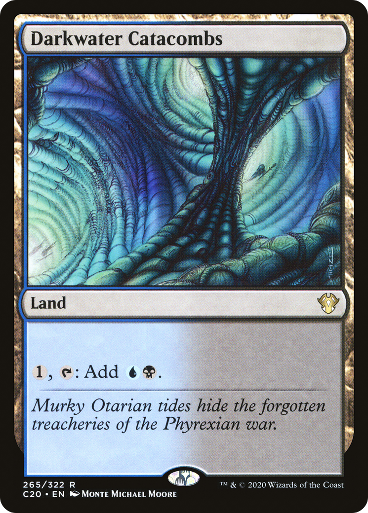 Darkwater Catacombs (C20-265) - Commander 2020