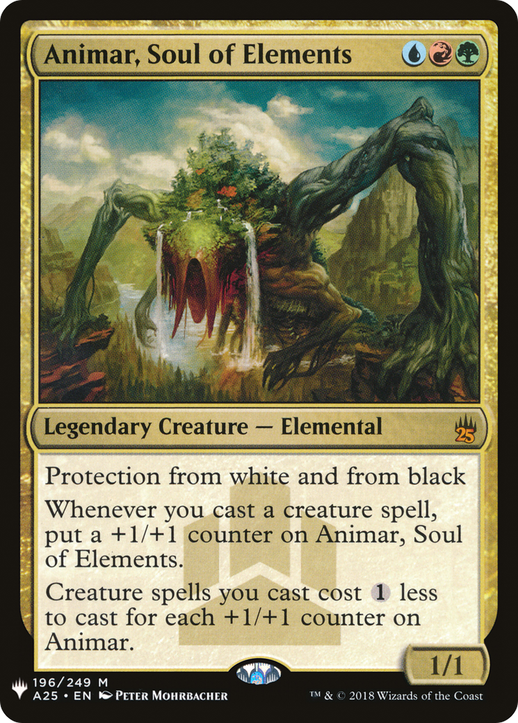 Animar, Soul of Elements (LIST-A25-196) - The List
