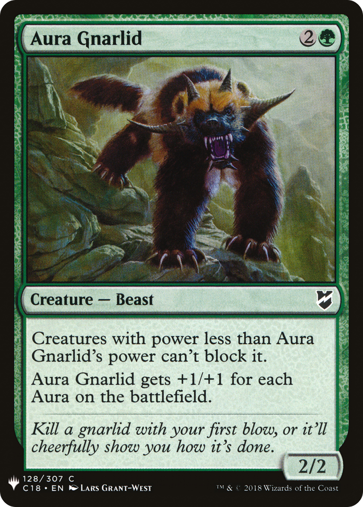 Aura Gnarlid (LIST-C18-128) - The List