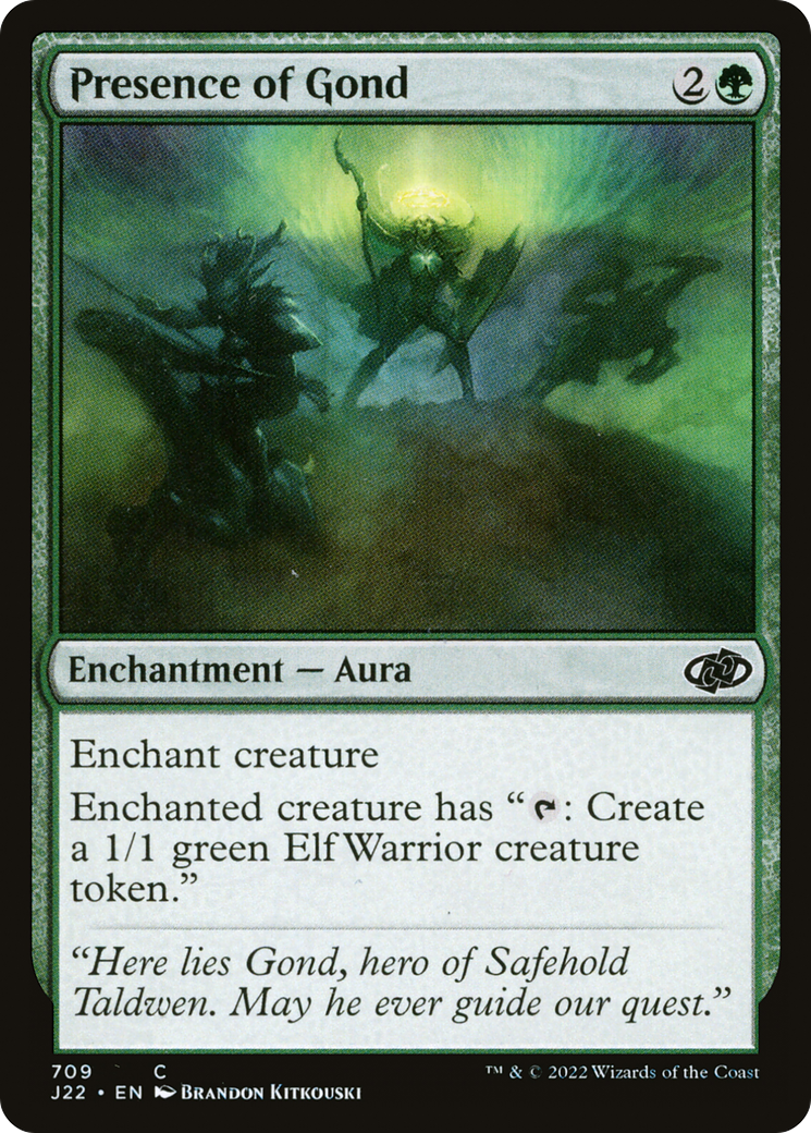 Présence de Gond (J22-709) - Jumpstart 2022