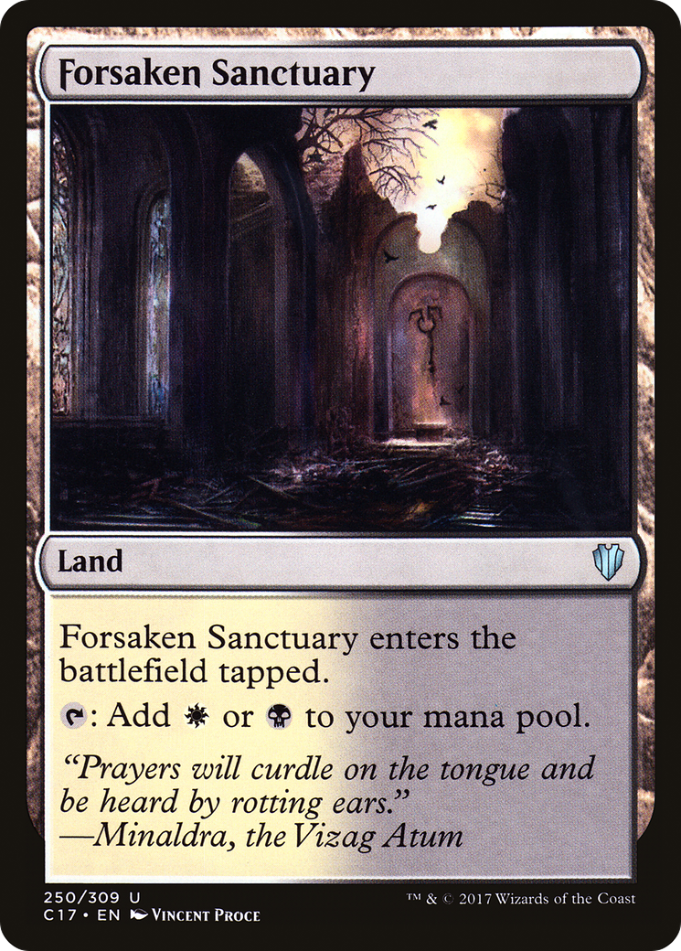 Forsaken Sanctuary (C17-250) - Commander 2017