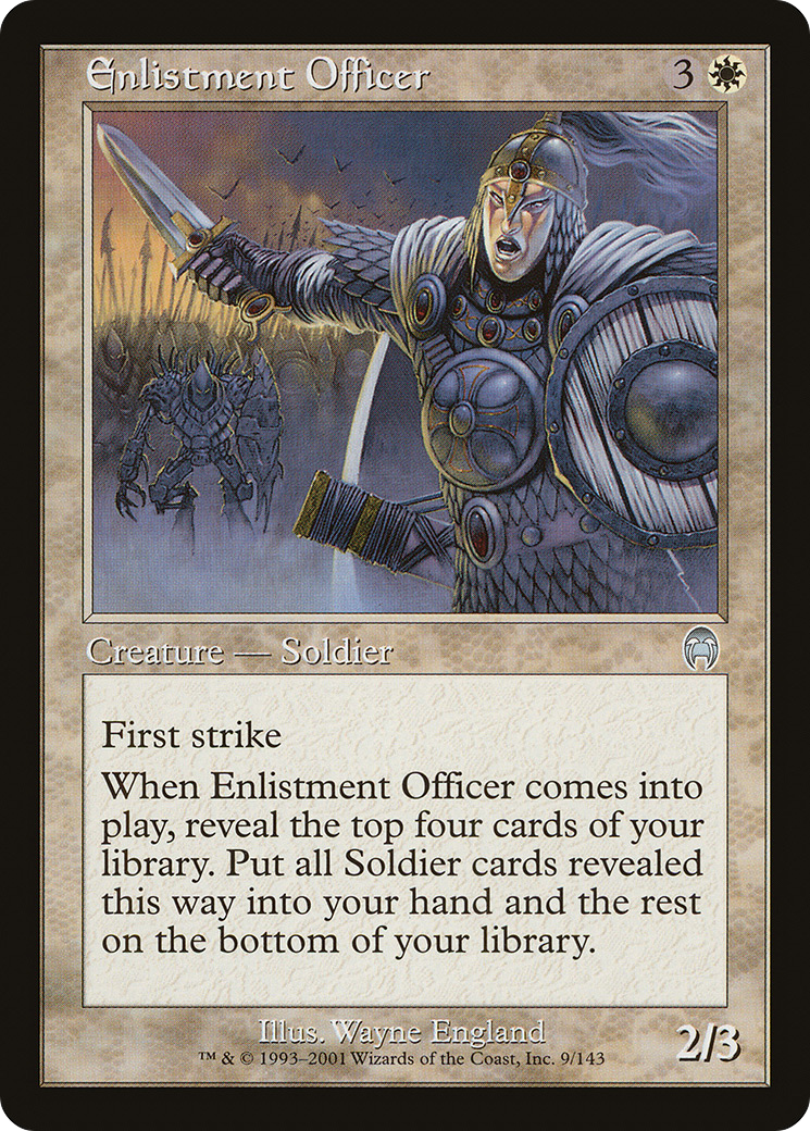 Officier d'enrôlement (APC-009) - Apocalypse
