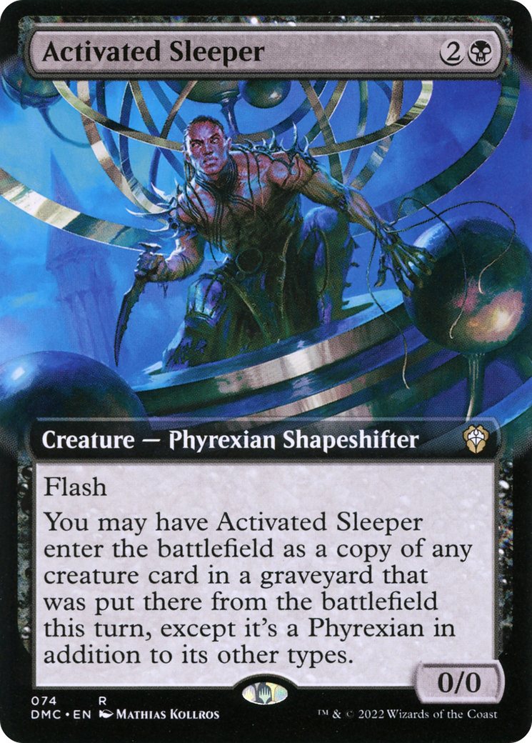 Dormeur activé (DMC-074) - Dominaria United Commander : (Extended Art) Foil