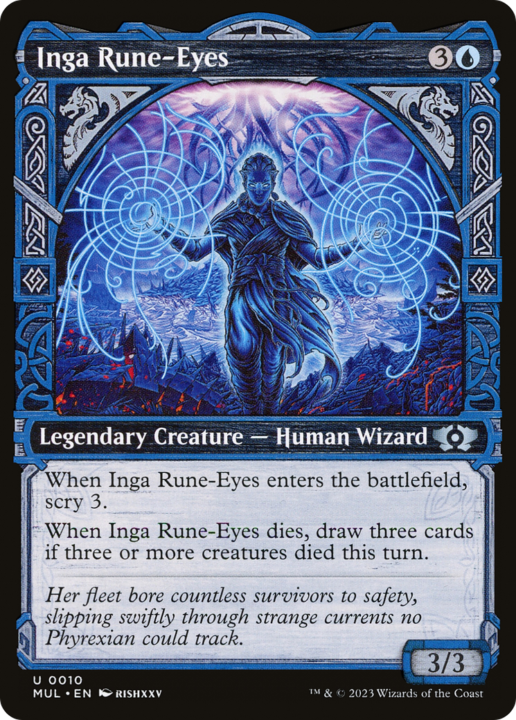 Inga Rune-Eyes (MUL-010) - Multiverse Legends : (Vitrine) Foil