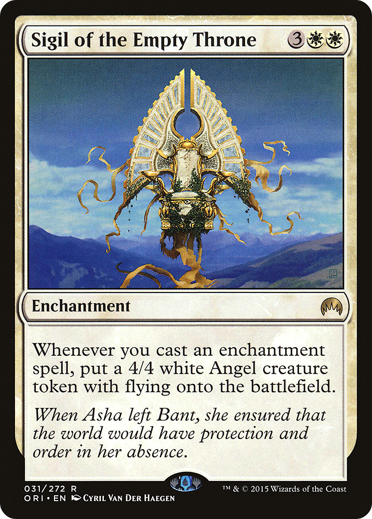 Sigil of the Empty Throne (ORI-031) - Magic Origins Foil