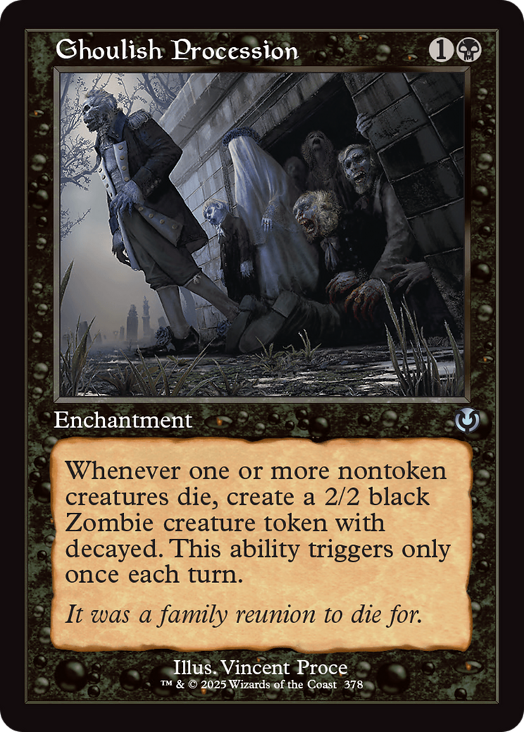 Procession macabre (cadre rétro) (INR-378) - Innistrad Remastered Foil
