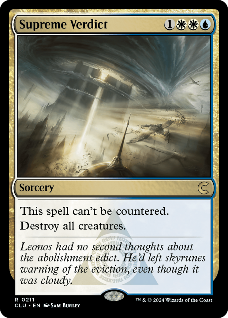 Verdict suprême (CLU-211) - Ravnica: Clue Edition