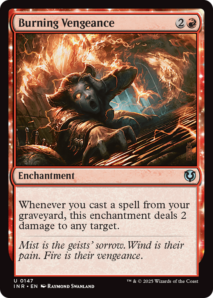 Burning Vengeance (INR-147) - Innistrad Remastered (version finale)