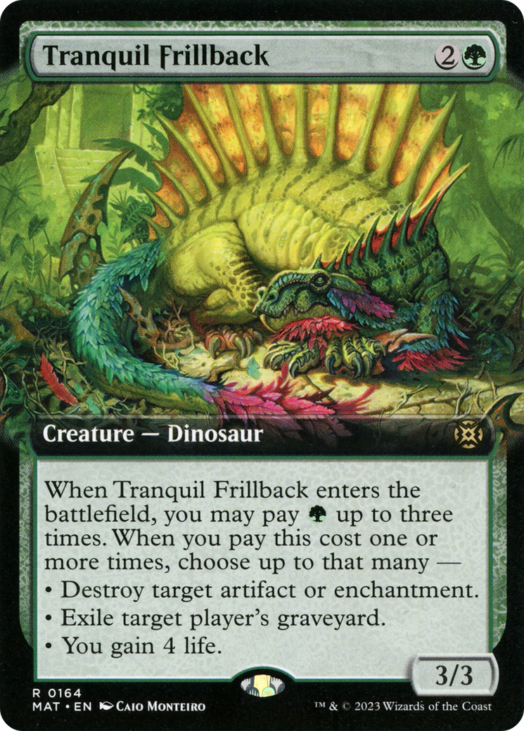 Tranquil Frillback (MAT-164) - March of the Machine : The Aftermath : (Extended Art) Foil