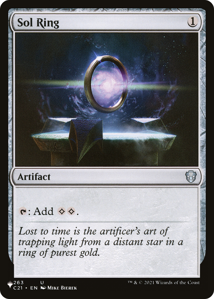 Sol Ring (C21) (LIST-C21-263) - The List