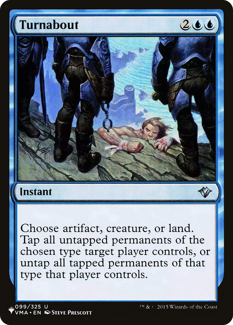 Retournement (PLST-VMA-99) - La Liste