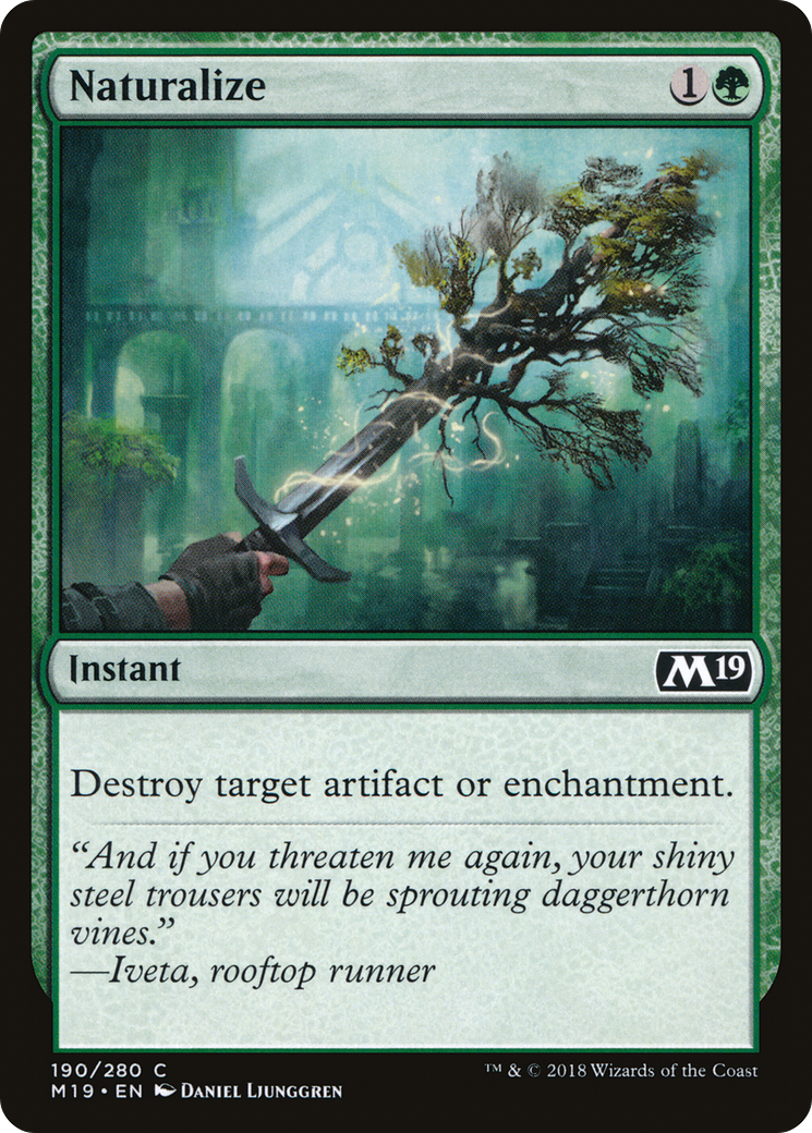 Naturaliser (M19-190) - Core Set 2019 Foil