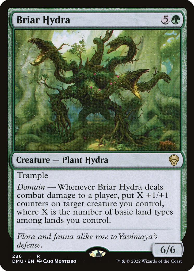 Briar Hydra (286) (DMU-286) - Dominaria United