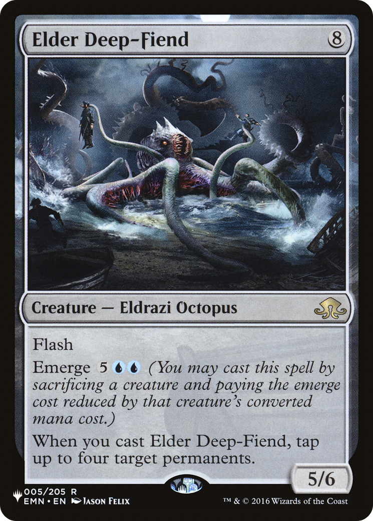Elder Deep-Fiend (LIST-005/205) - The List