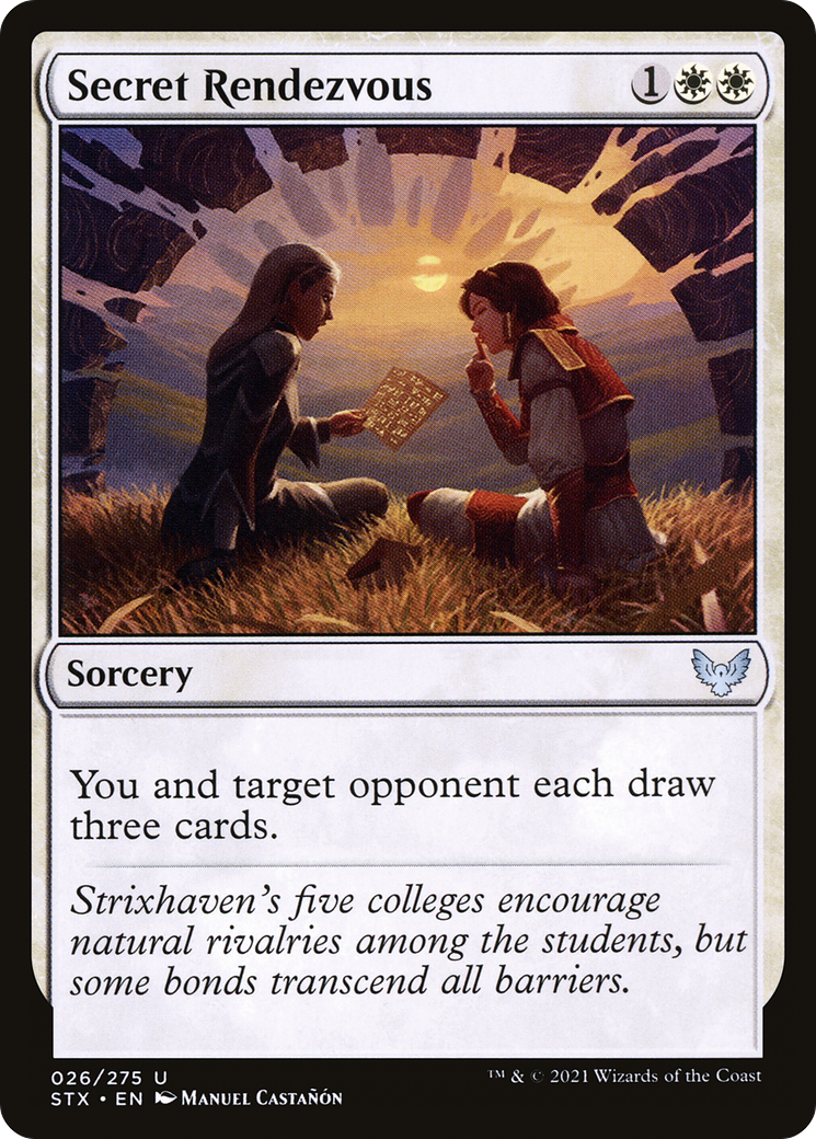 Rendez-vous secret (STX-026) - Strixhaven : École des mages (Foil)