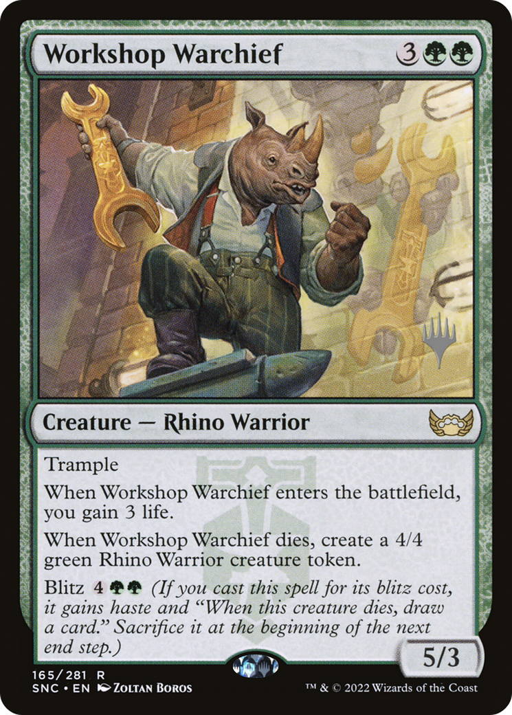 Workshop Warchief (PPSNC-165) - Streets of New Capenna Promos