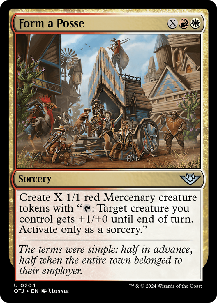 Former un groupe (OTJ-204) - Outlaws of Thunder Junction Foil