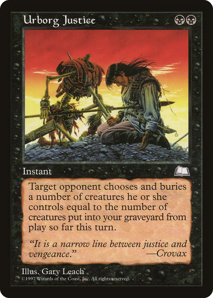 Urborg Justice (WTH-084) - Weatherlight