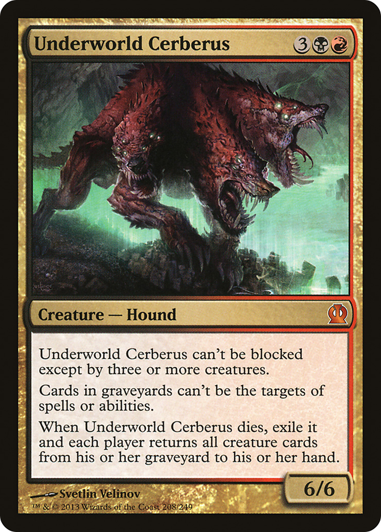 Cerbère des Enfers (THS-208) - Theros Foil