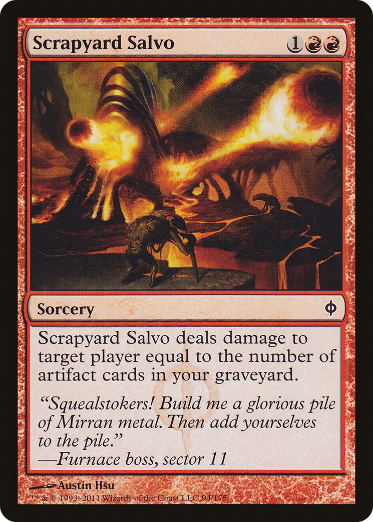 Scrapyard Salvo (NPH-094) - New Phyrexia