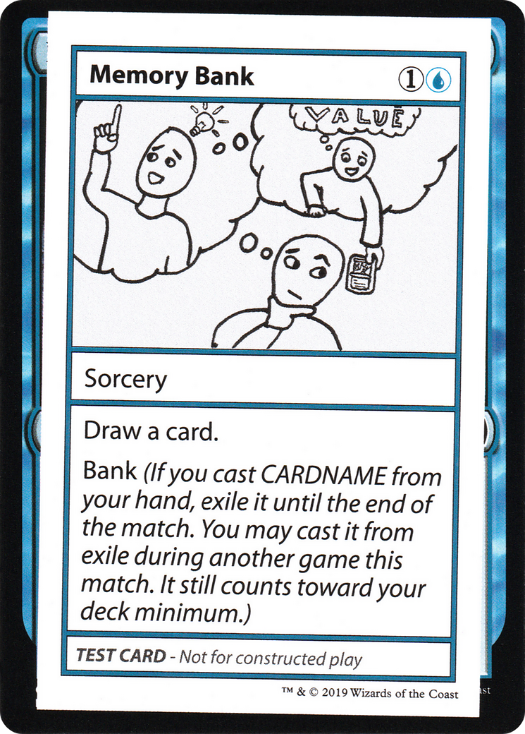 Banque de mémoire (CMB2-027) - Cartes de test Mystery Booster 2021