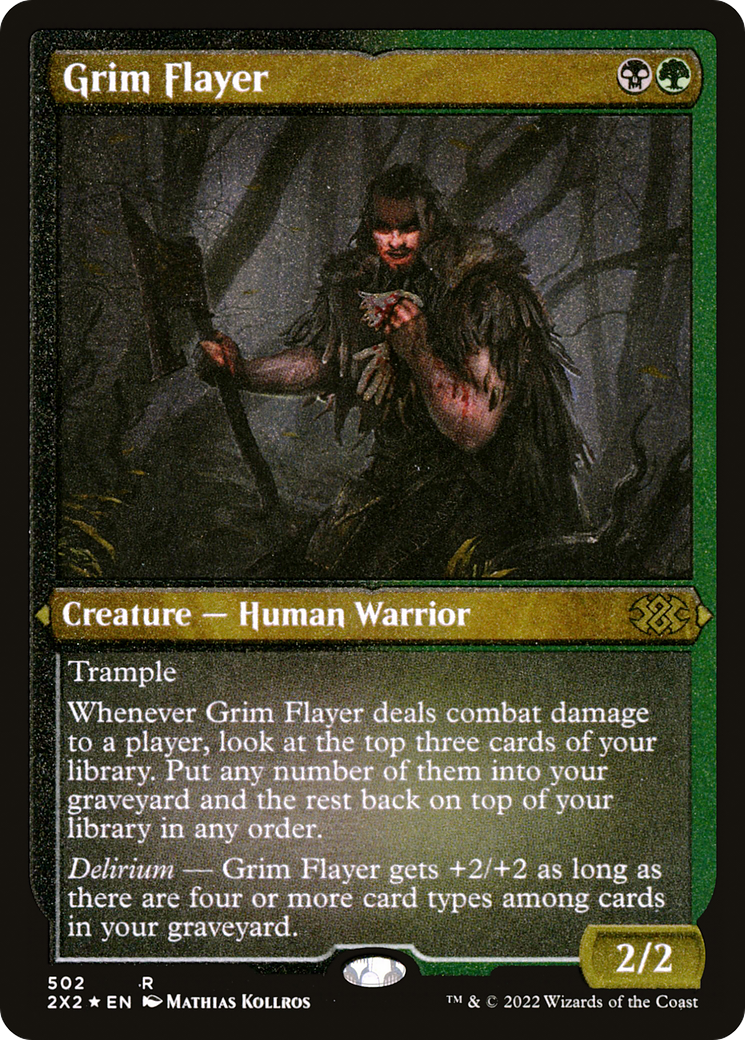Grim Flayer (2X2-502) - Double Masters 2022 Feuille gravée