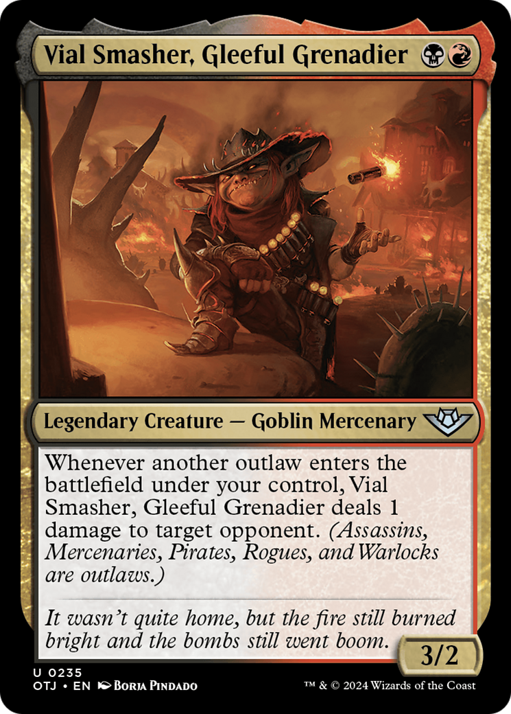 Vial Smasher, Grenadier joyeux (OTJ-235) - Outlaws of Thunder Junction Foil