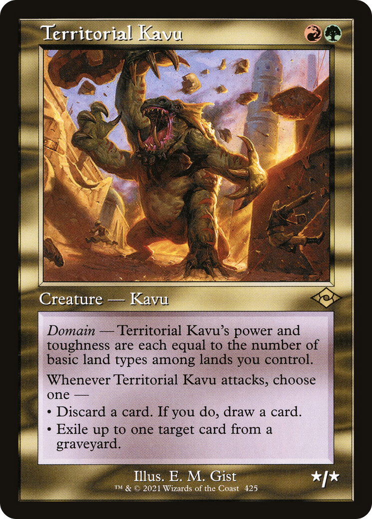 Kavu territorial (MH2-425) - Horizons modernes 2 (version foil)