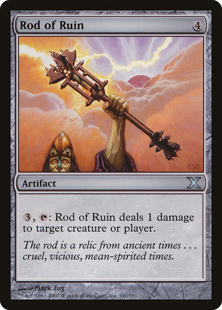 Rod of Ruin (10E-341) - Tenth Edition