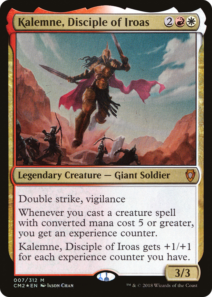 Kalemne, disciple d'Iroas (CM2-007) - Commander Anthology Volume II Foil