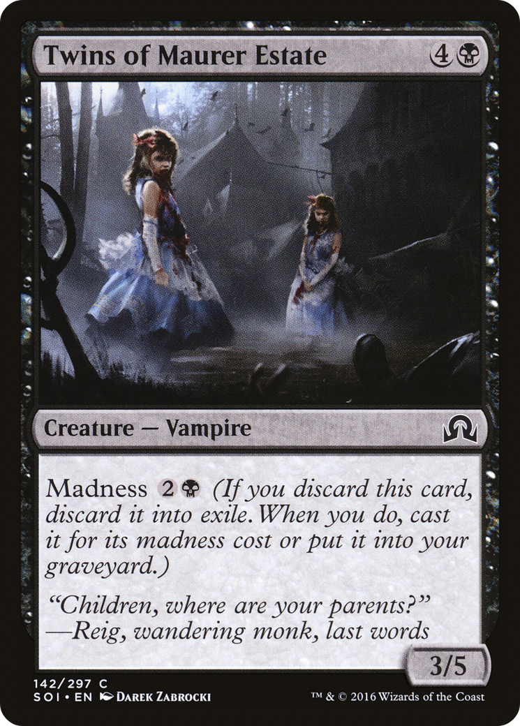 Twins of Maurer Estate (SOI-142) - Shadows over Innistrad