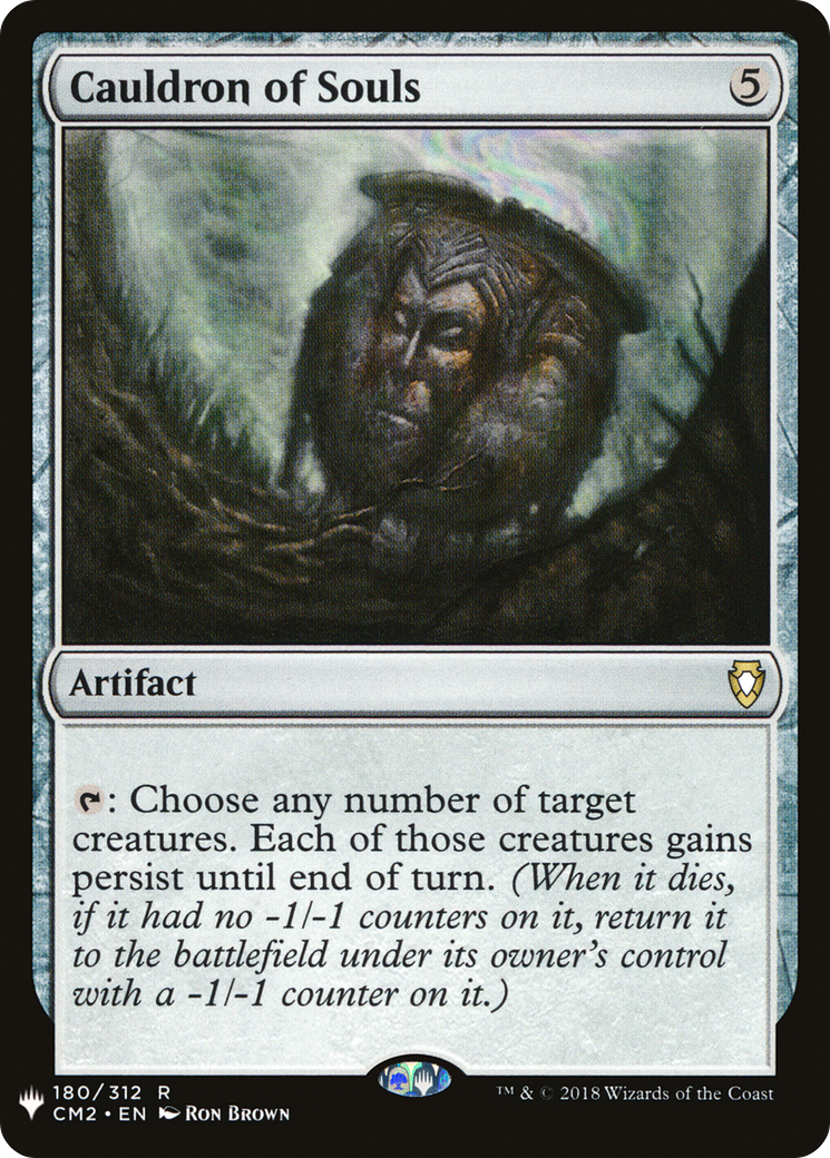 Cauldron of Souls (LIST-180) - The List