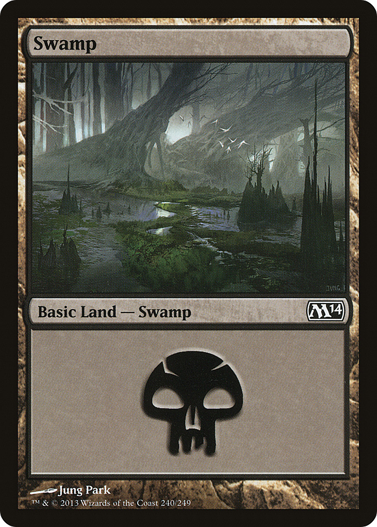 Swamp (240) (M14-240) - Magic 2014