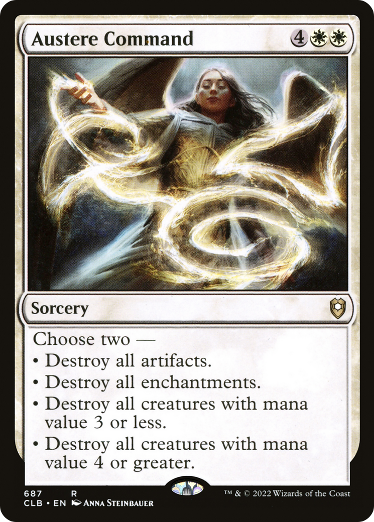 Commandement austère (CLB-687) - Commander Legends : La Bataille de Baldur's Gate