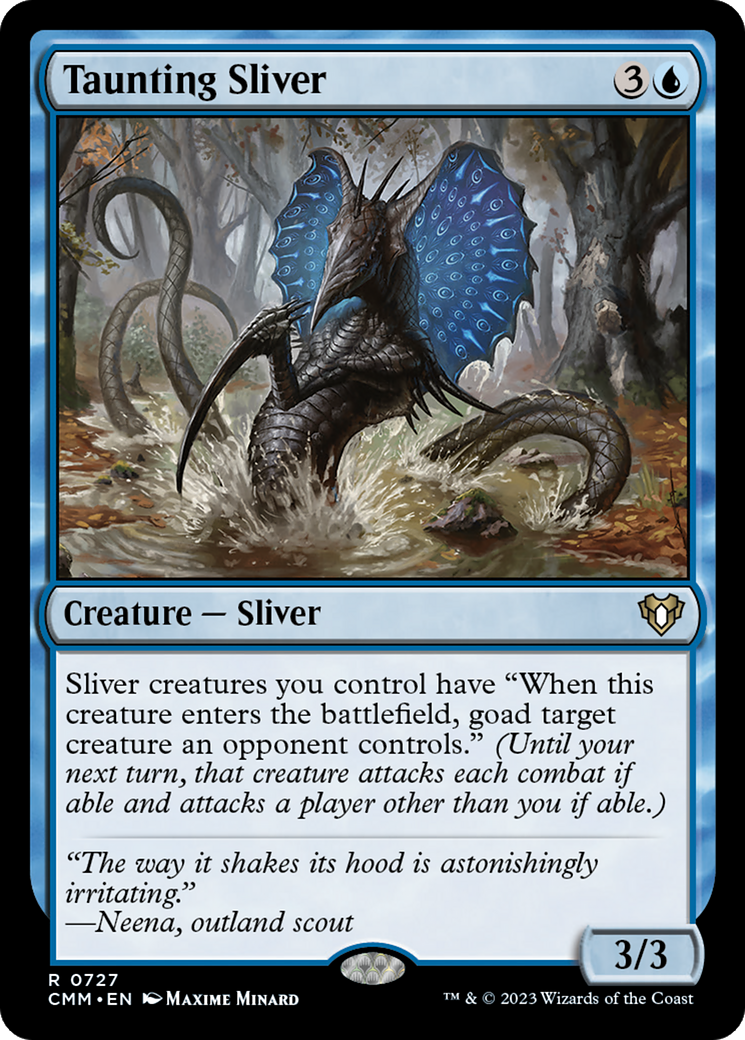 Sliver provocateur (CMM-727) - Commander Masters