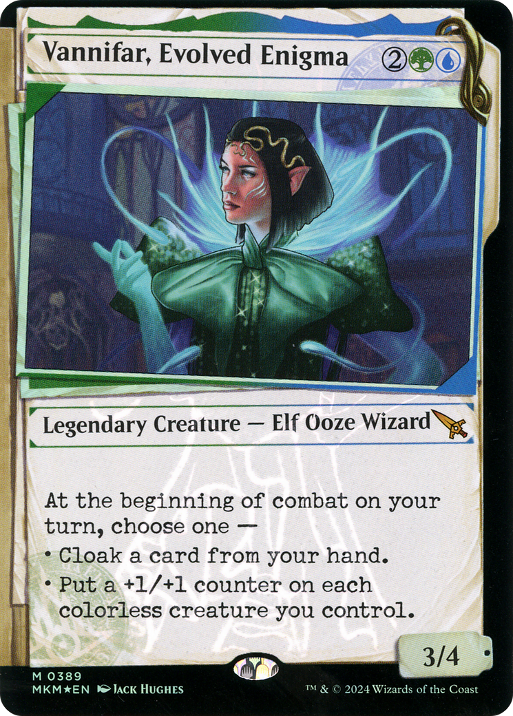 Vannifar, Énigme évoluée (MKM-389) - Meurtres au manoir Karlov : (Vitrine) Feuille